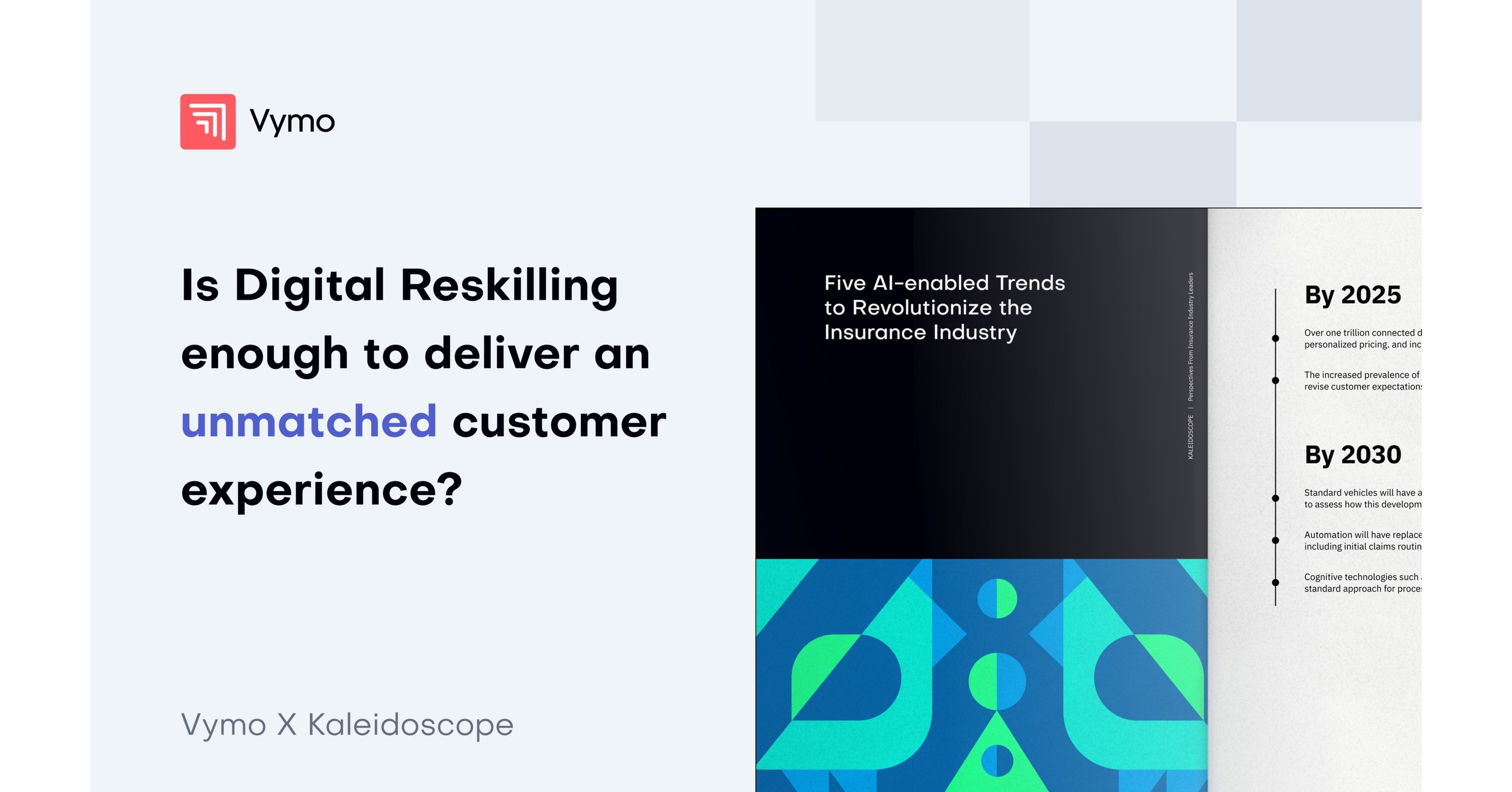Vymo Publishes 'Kaleidoscope', a book on Digital Workforce Transformation for Insurance Companies