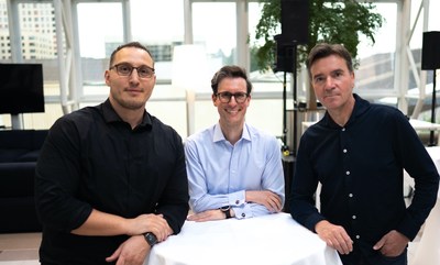 Numarics founders Kristian Kabashi, Dominique Rey, Volker Doberanzke
