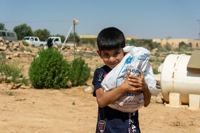 Helping Hand for Relief and Development Battles Hunger Crisis Through Meat Distribution