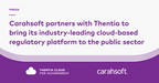 Carahsoft partners with Thentia to bring its industry-leading cloud‐based regulatory platform to the public sector