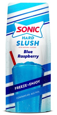 SONIC Hard Slush Blue Raspberry