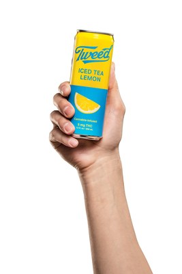 Tweed Iced Tea Lemon (Groupe CNW/Canopy Growth Corporation)