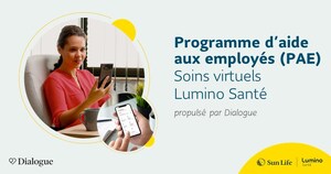 Le programme d'aide aux employés - Soins virtuels Lumino Santé maintenant offert aux clients des Garanties collectives de la Sun Life