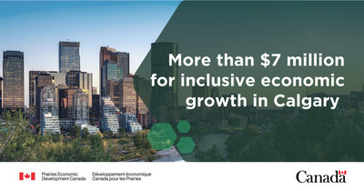 Minister Vandal announces federal investment supporting inclusive growth and employment opportunities in Calgary (CNW Group/Prairies Economic Development Canada)