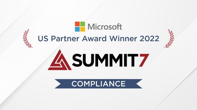 Microsoft 2022 US Partner Award Winner: Compliance