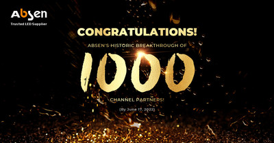 Absen's Historic Breakthrough of 1000 Channel Partners