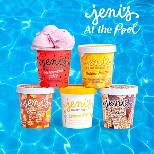 JENI'S NEW SUMMER FLAVORS ARE HERE TO BRING THE COOL BACK TO THE POOL