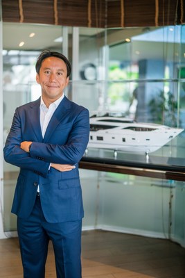 Photo shows Mr. Vrit Yongsakul, Group Chief Executive Officer of Boat Lagoon Yachting, which has seen sales surge helped by a loyal base of customers upgrading to bigger boats, and their referrals of friends. (PRNewsfoto/Boat Lagoon Yachting)