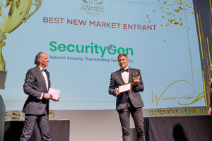 SecurityGen wins "Best New Market Entrant" award at 2022 Carrier Community Global Awards