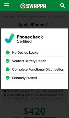 Phonecheck To Provide Mobile Device Certification On Swappa