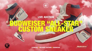Last Pair of Custom Budweiser "All-Star" Sneakers Finally Goes on Public Auction