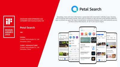 Petal Search offre une expérience de recherche tout-en-un (PRNewsfoto/Petal Search, Huawei)