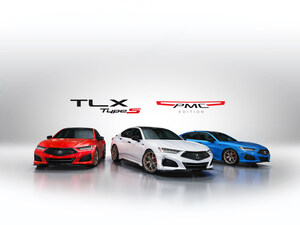 Adelanto del nuevo Acura TLX Type S PMC Edition fabricado a mano en tres impresionantes colores de pintura