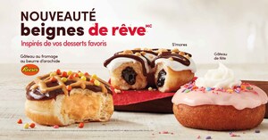 Nouveaux délices alléchants qui feront sensation sur vos médias sociaux : les beignes de rêveMC inspiration desserts de Tim Hortons