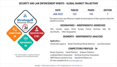 A $3.7 Billion Global Opportunity for Security and Law Enforcement Robots by 2026 - New Research from StrategyR