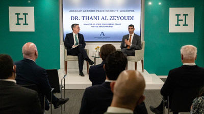 Public discussion hosted by the Abraham Accords Peace Institute attended by experts from the think tank community.