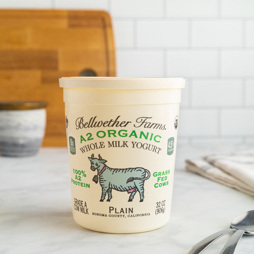 Bellwether Farms, a family-owned creamery based in Sonoma County, is honored to announce that its A2 Organic Cow Yogurt has won a spot in the Good Housekeeping 2022 Healthy Snack Awards in the Unique Yogurts category.