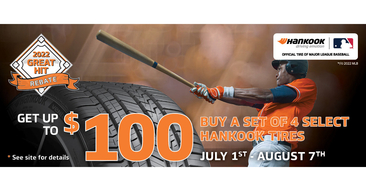 hankook-tire-announces-summer-savings-up-to-100-with-great-hit-rebate