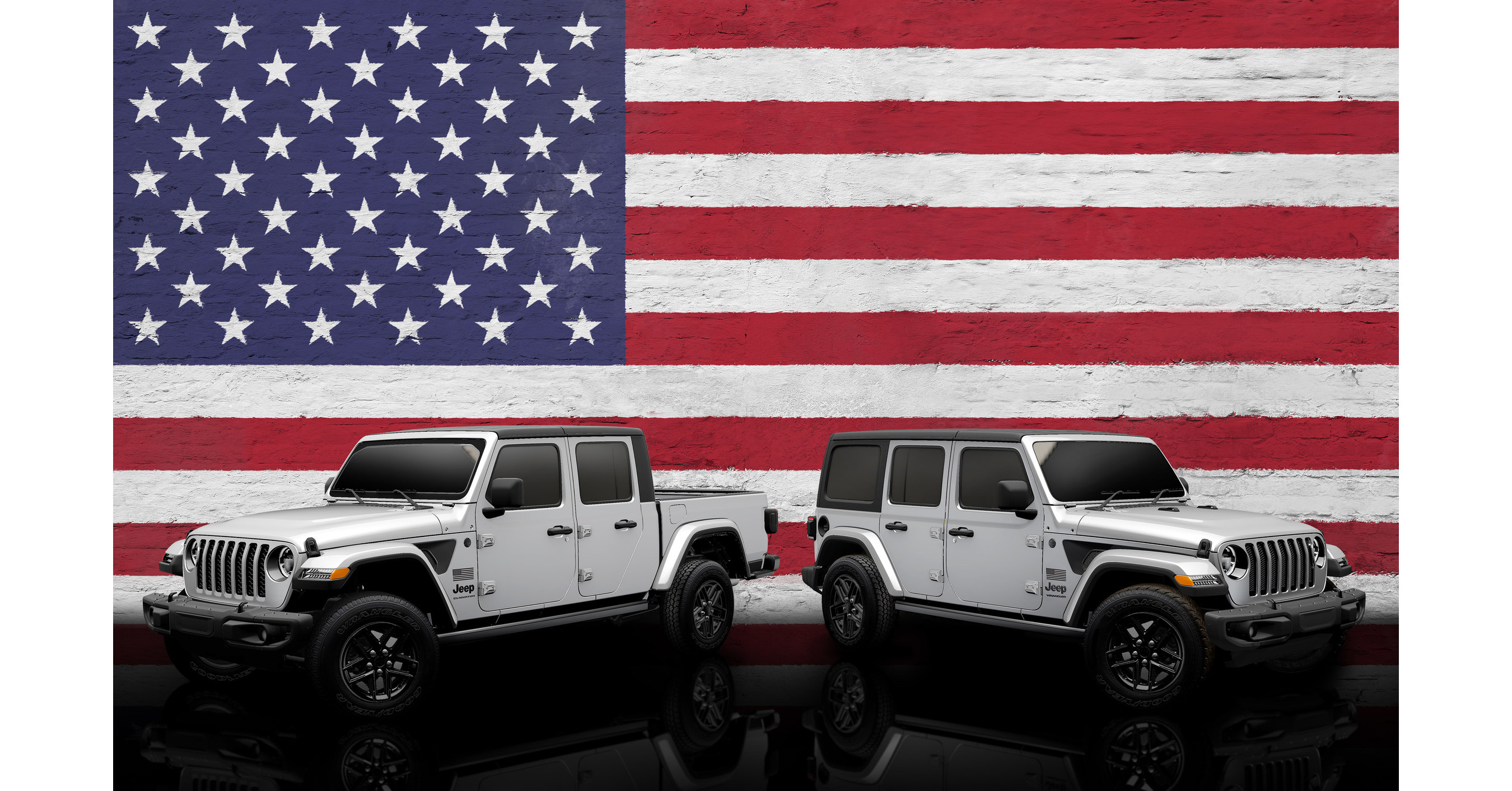Jeep® Brand Salutes US Military With Special Limited-edition Freedom  Package for 2023 Gladiator and Wrangler