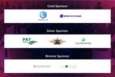 Sponsors of the 10th Global Blockchain Event
