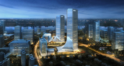 Rendering of Exterior Night View