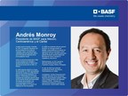 Andrés Monroy es el nuevo presidente de BASF para México, Centroamérica y el Caribe