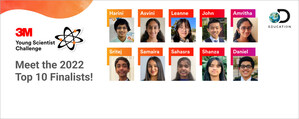 3M Young Scientist Challenge Announces 2022 National Finalists and Honorable Mentions