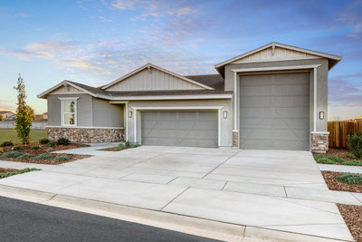 The Bronze is one of five Richmond American floor plans available at Seasons at Mason Trails in Roseville, California.