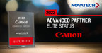 Novatech Joins Elite Top 10 Percent of Dealers as Canon Advanced Partner