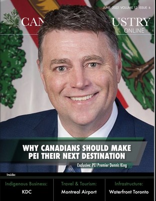 Sara Kopamees interviews The Honourable Dennis King, PEI Premier for Canadian Industry magazine