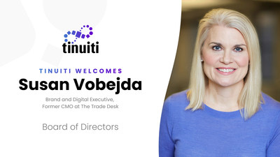Tinuiti’s Board of Directors Injects Marketing and Business Growth Expertise with Industry Veteran Susan Vobejda as Newest Board Member; Former Trade Desk CMO joins performance marketing firm’s talent-stacked Board of Directors to cement its leadership position on data and tech-enabled innovation that drives business growth for brands