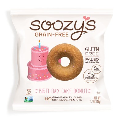 Soozy's BIrthday Cake Donut (individual)