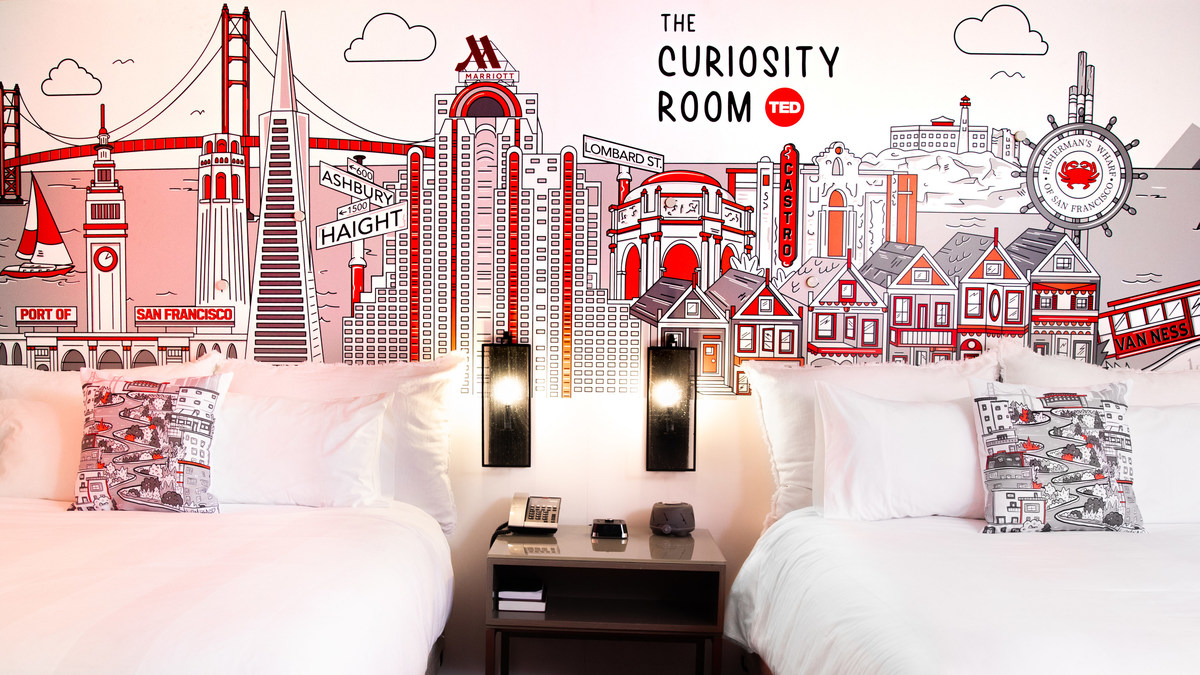 Check In To Curiosity: Marriott Hotels and TED Evolve Partnership with Debut of First-Ever Immersive Guest Rooms, Bookable Around the World - Vimarsana News