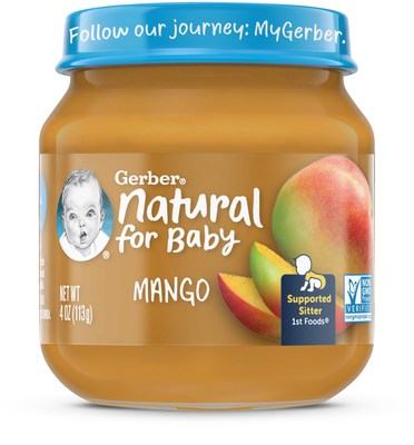 Gerber Announces New 1st Food® Puree Flavor Offerings in Natural