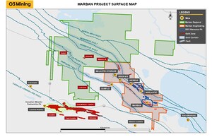 O3 Mining Intersects 2.3 g/t Au Over 14.8 Metres Outside Resource Pit Shells at Marban Engineering