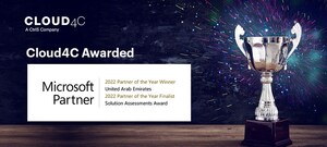 Cloud4C Recognized as Winner of 2022 Microsoft UAE Partner of the Year