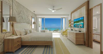 Travertine Beachfront Club Level Rooms will feature Tranquility Soaking Tubs on the Balcony – named after the iconic Dunn’s River Falls’ giant, natural travertine steps