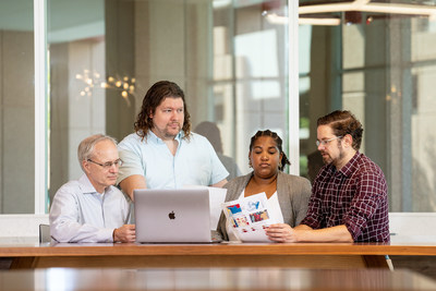 From left, Stephen Gottschalk, M.D. of the Department of Bone Marrow Transplantation and Cell Therapy, Jeremy Chase Crawford, Ph.D., Taylor Wilson and Paul Thomas, Ph.D., of the Department of Immunology at St. Jude Children's Research Hospital are coauthors on a new article that appeared in the journal Cancer Discovery. The article discusses a new cell sequencing-based framework to measure and improve CAR T–cell immunotherapy performance