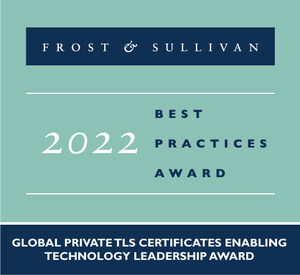 HID Global Recognized by Frost &amp; Sullivan for Enabling PKI and IoT Management with Its PKIaaS Solution