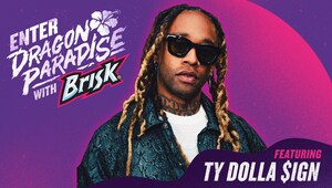Brisk® and Ty Dolla $ign Invite Fans to Enter Dragon Paradise with Epic Concert Event in Miami