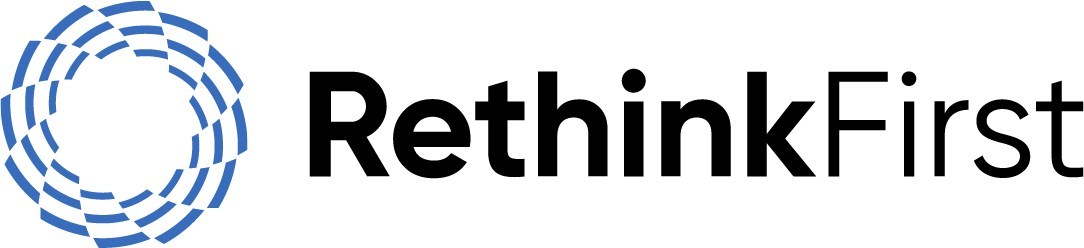 RethinkFirst Logo Mark and Company Name (PRNewsfoto/RethinkFirst)