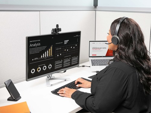 Targus' new webcams and headsets keep today's professionals connected and productive
