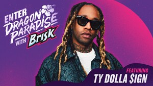 Brisk® y Ty Dolla $ign invitan a los fanáticos a Enter Dragon Paradise, un concierto épico en en Miami