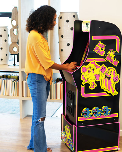 Introducing Arcade1Up's BANDAI NAMCO Legacy Arcade Game Ms.PAC-MAN Edition