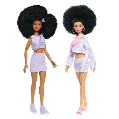 The new Naturalistas Natural-Hair Fashion Doll line Pixie Puff Collection is a celebration of short, chic natural hair styles.