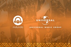 AFRICAN MUSIC SERVICE MDUNDO AND UNIVERSAL MUSIC GROUP ANNOUNCE LICENSING AGREEMENT FOR KEY AFRICAN MARKETS