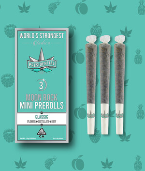 Presidential Releases Moon Rock Prerolls and Blunts in Mini Sizes