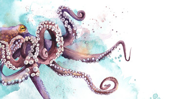 Vibrant, life-like images by watercolorist Alexis Cantu make the characters come alive.