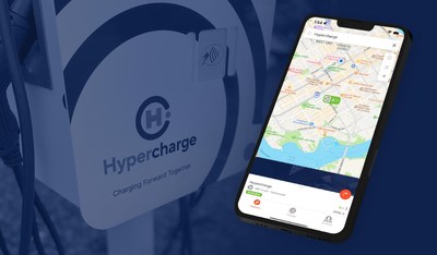 Hypercharge now uses the software solution developed by AXSO to manage its network of charging stations for electric vehicles (CNW Group/AXSO)