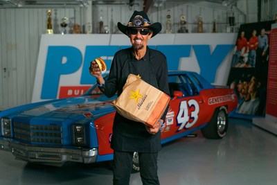 Hardee’s and Legendary Race Car Driver Richard Petty Ruffle Feathers to Give People “The Bird”